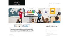 Desktop Screenshot of intertni.fr