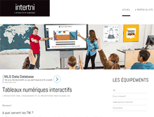 Tablet Screenshot of intertni.fr